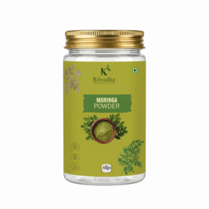 Krivedha Moringa Powder – 100% Natural Moringa Leaf Powder for Skin Care, Hair Nourishment & Wellness (100g)