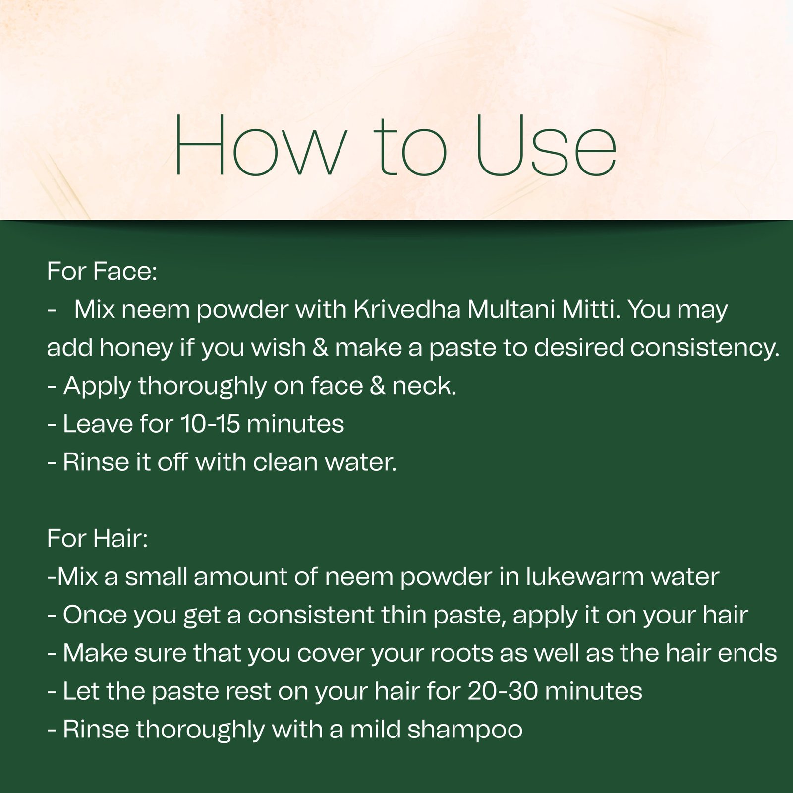 haircare k13 np neem powder 05 haircare k13 np neem powder 05